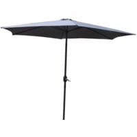 Parasol Gris Anthracite Droit H2,50 ø 3m