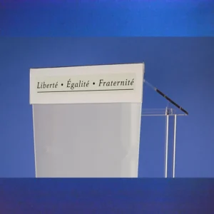 Fronton Personnalisé (Pour Pupitre)