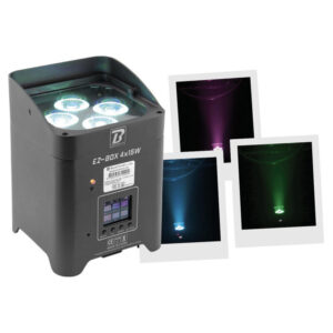 Par LED Batterie 4X15 W BOOMTONE DJ